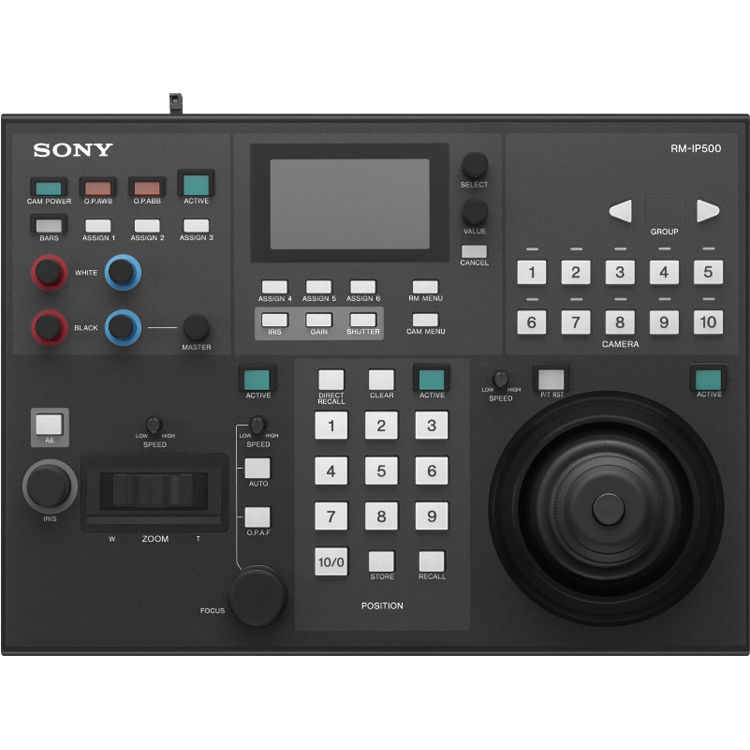 SONY RM-IP500 PTZ CAMERA REMOTE CONTROLLER