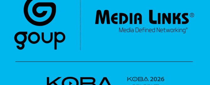 Media Links at KOBA 2026 with GOUP